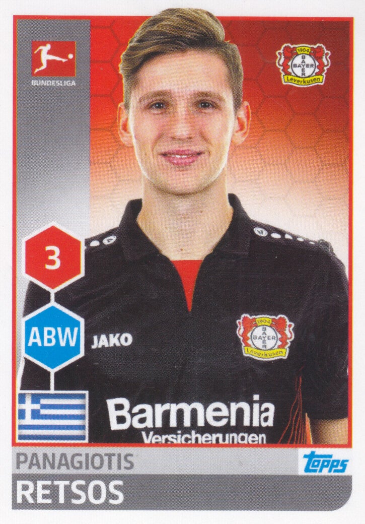 Panagiotis Retsos Bayer Leverkusen Basis Bild Nr.174