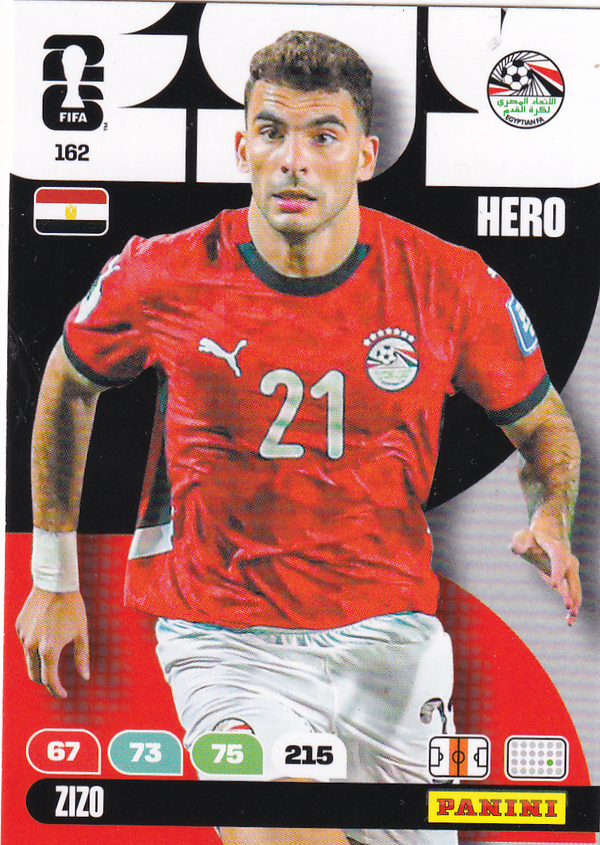 Zizo - Ägypten - Panini WM 2026 - Hero - Nr. 162