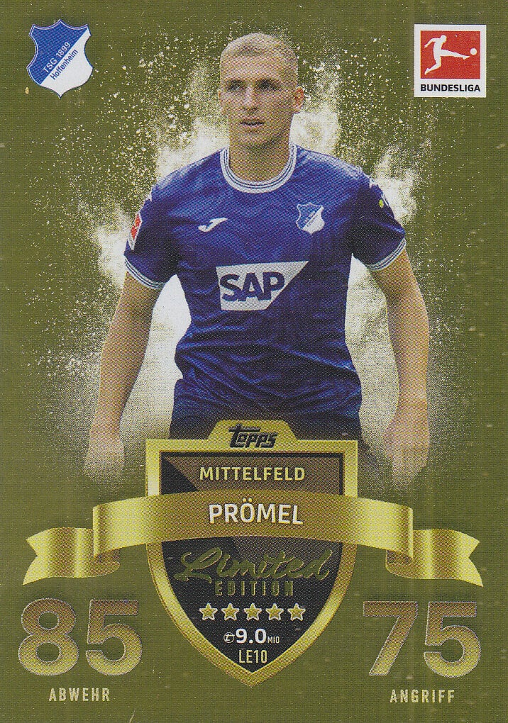 Grischa Prömel TSG Hoffenheim Limitierte Auflage Nr. LE10