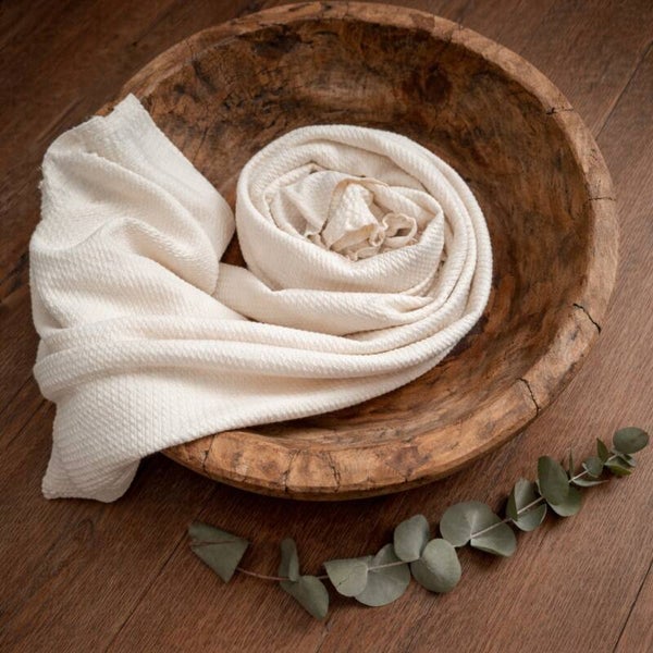 Newborn Struktur Wrap hellbeige | Soft Stretch Wrap