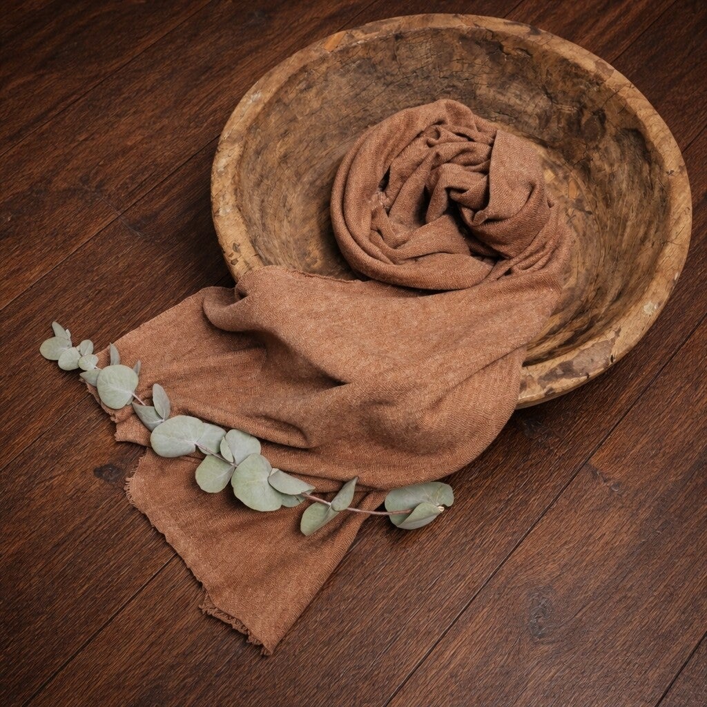 Knit Wrap Caramel – Newborn Photography Prop