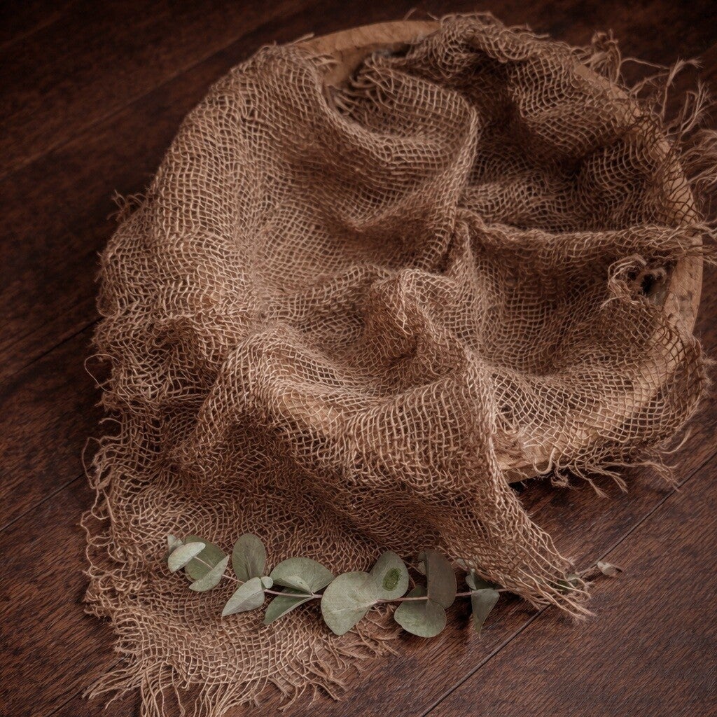 Rustic Jute Texture Layer Collection