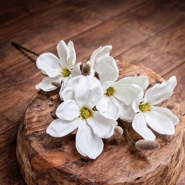 Magnolienzweig Weiß | Newborn Photography Prop