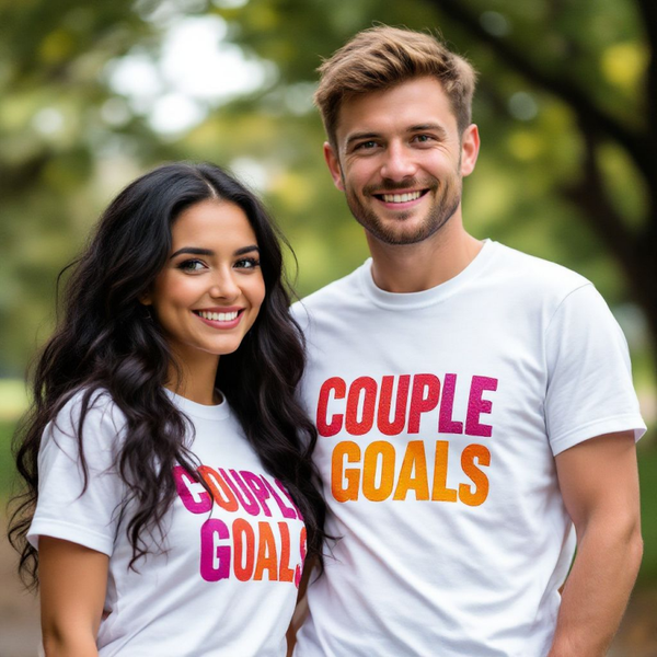 T-shirt couple goal