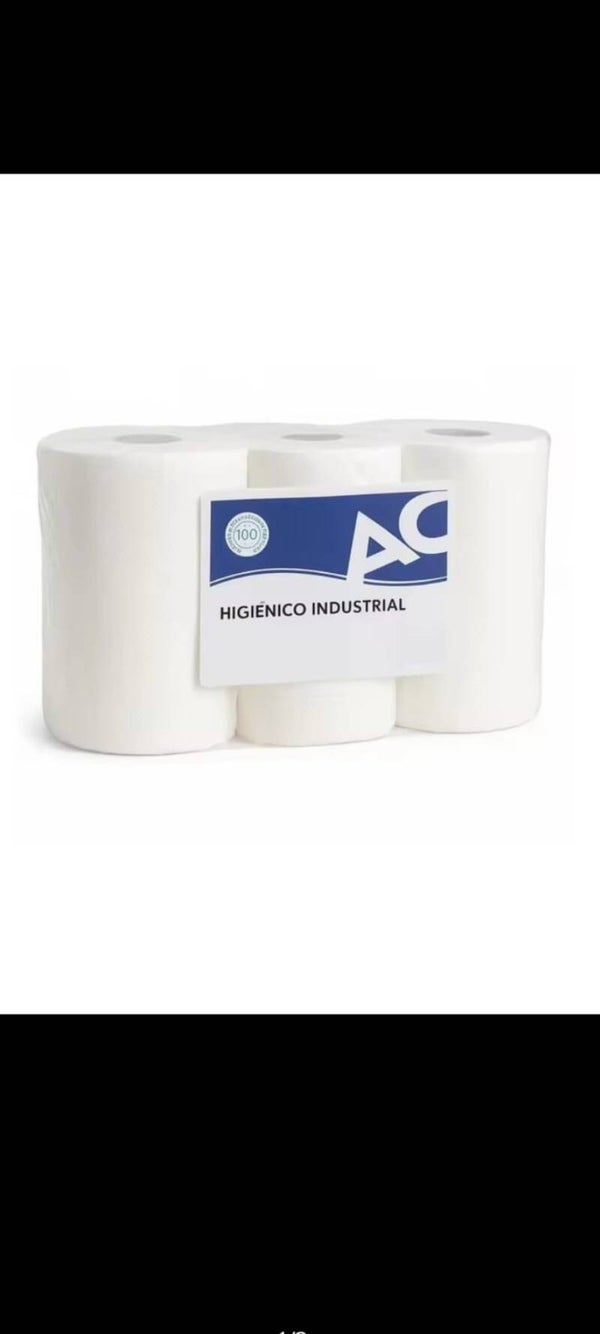 PAPEL HIGIENICO INDUSTRIAL 18 ROLLOS