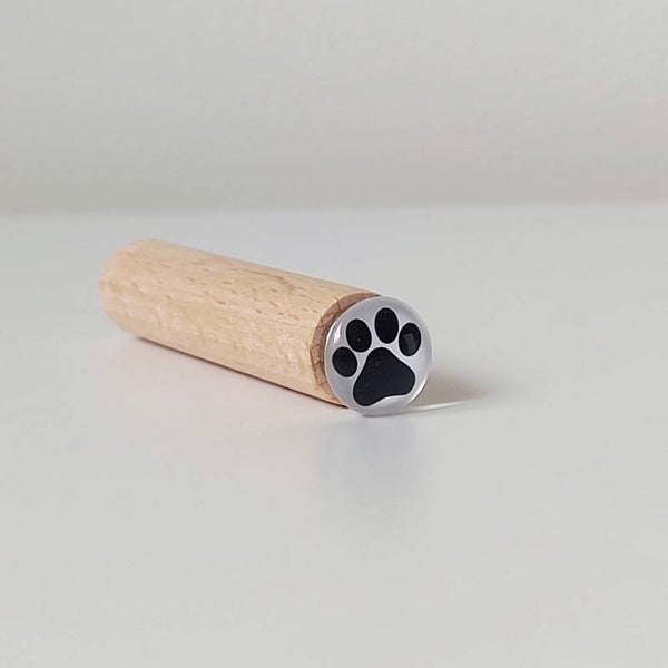 KartenClip Pfotenabdruck