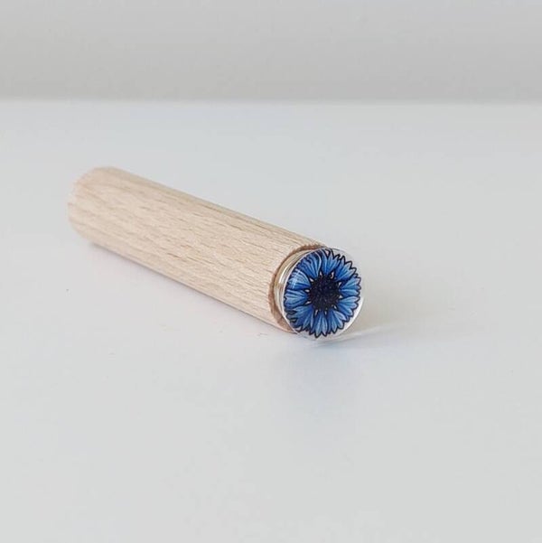 KartenClip Kornblume