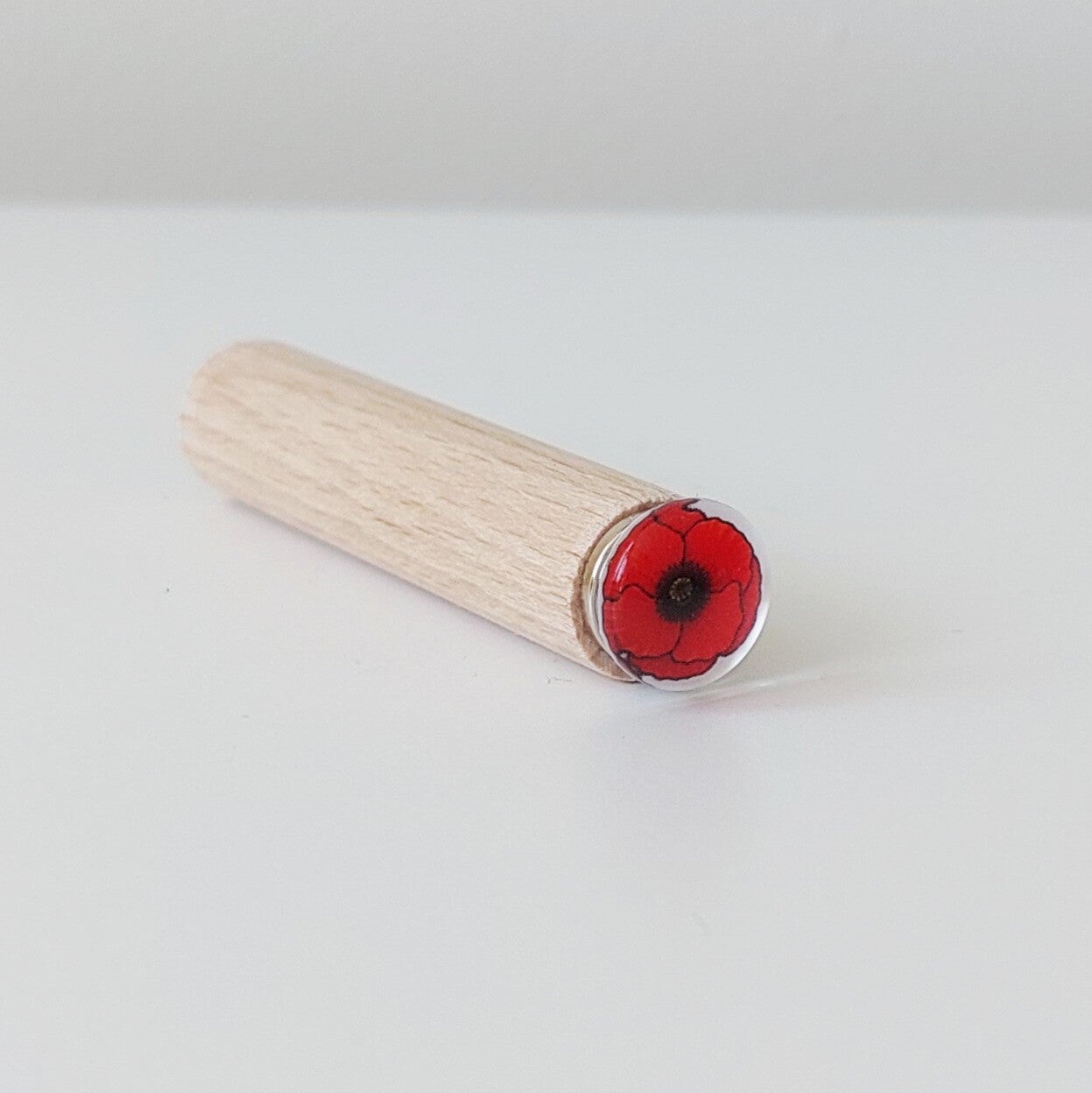 KartenClip Mohnblume
