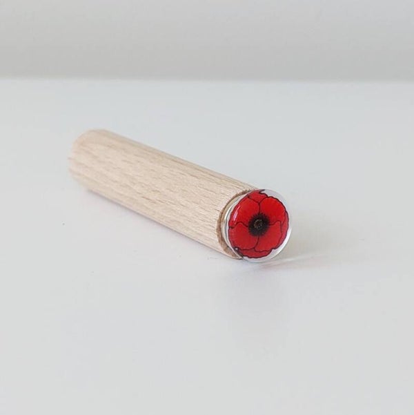 KartenClip Mohnblume
