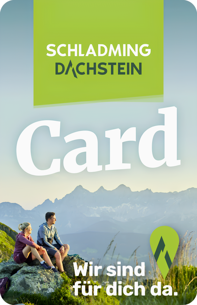 Schladming-Dachstein Card für Gäste der Ferienwohnung VISTA365 in Schladming