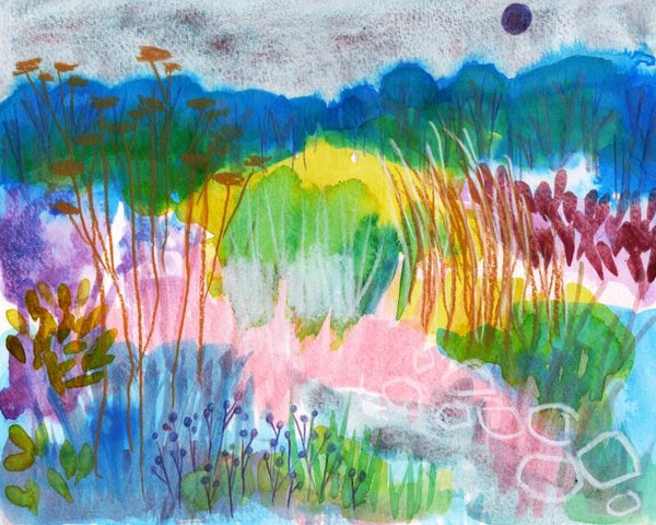 Abstract landschap
