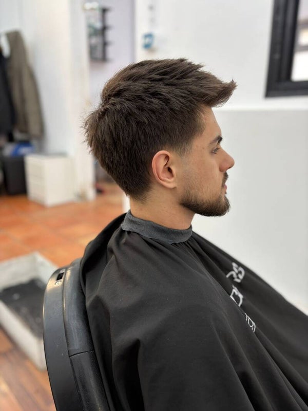 corte clasico sin degradado