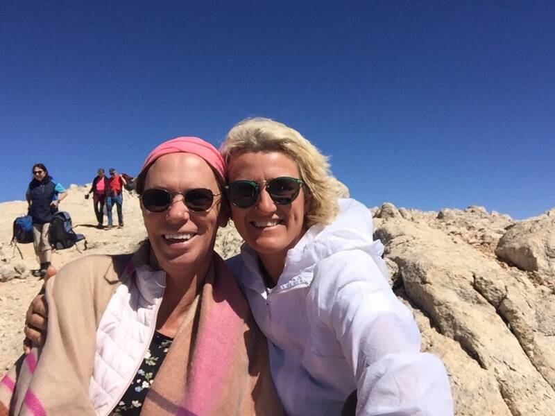 Wilma de Krom op Kreta