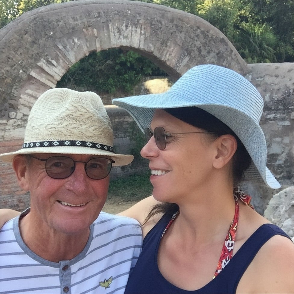 Wilma de Krom in Italie