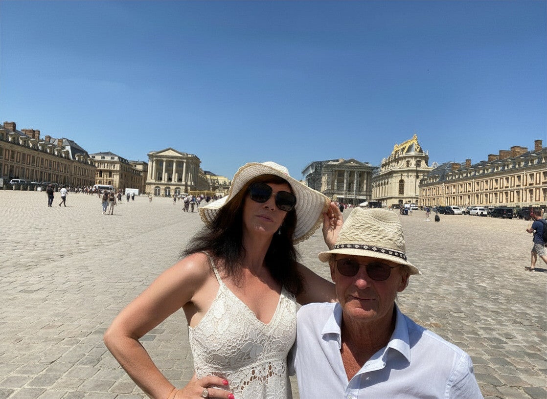 Wilma de Krom in Versailles