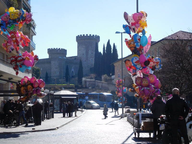 Wilma de Krom in Italie
