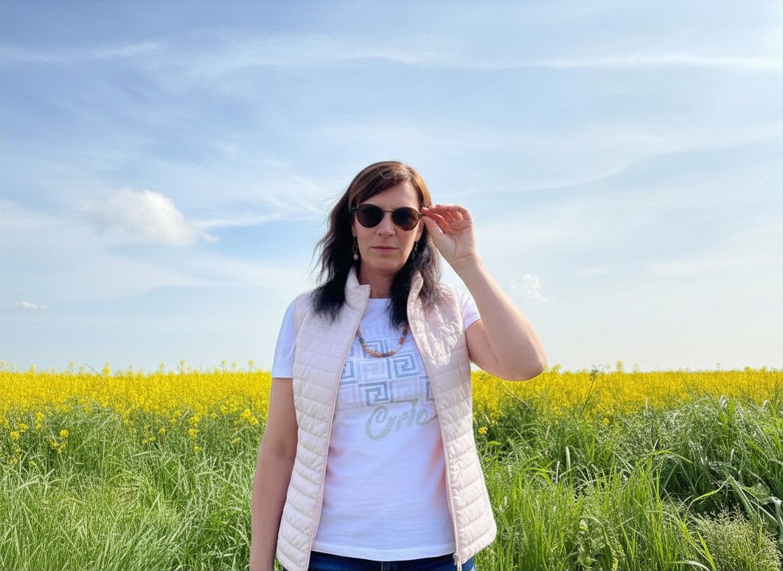 Wilma de Krom aan de Somme