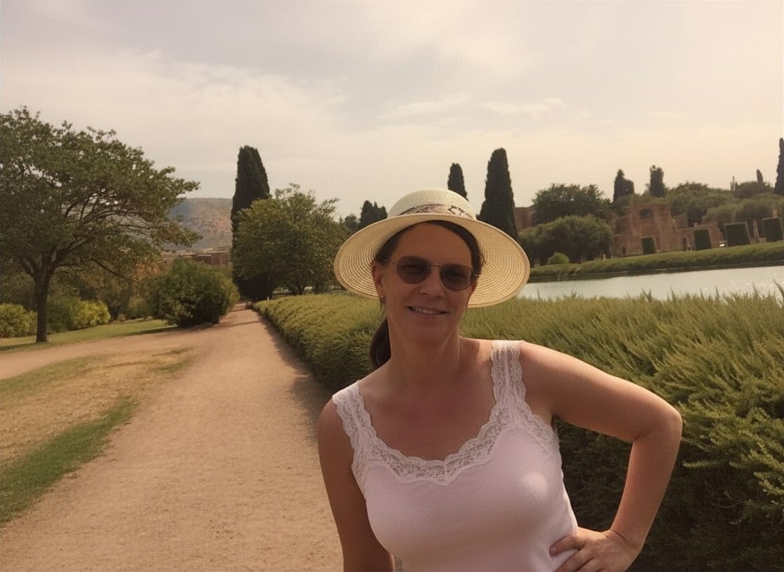 Wilma de Krom in Italie