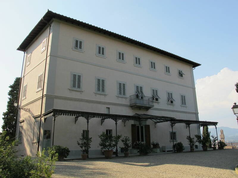 Wilma de Krom in Italie