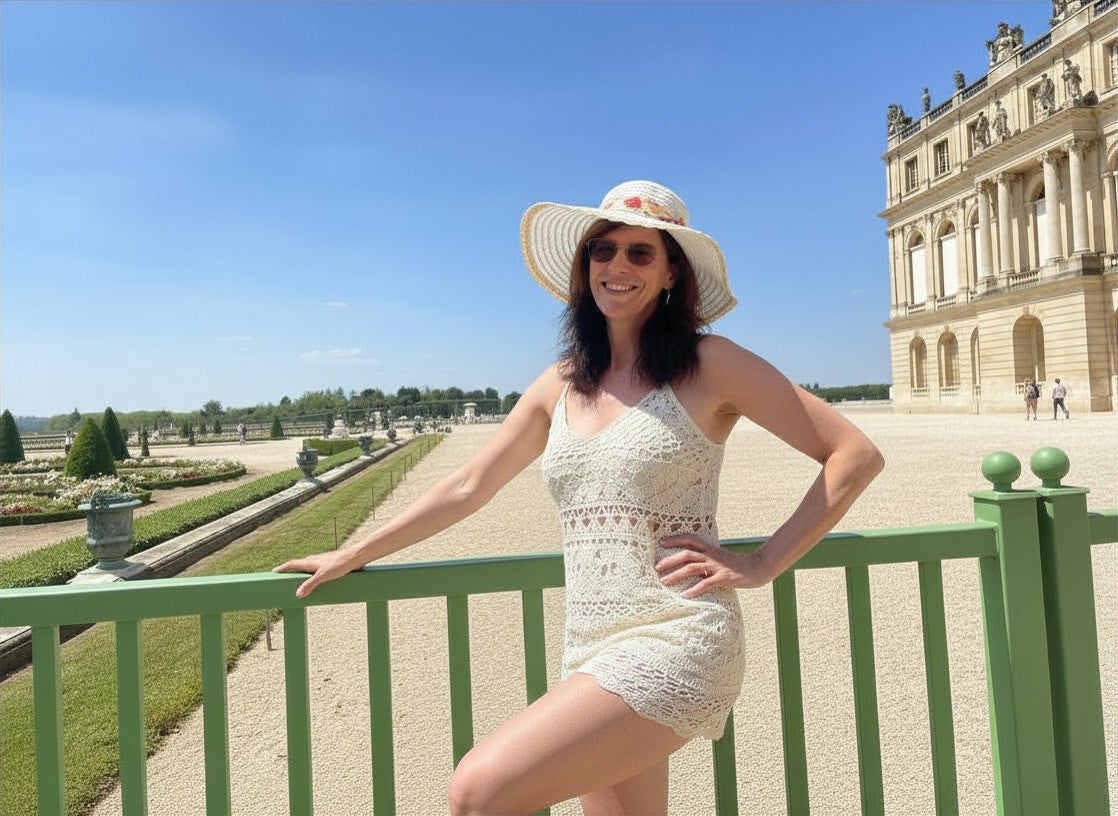 Wilma de Krom in Versailles