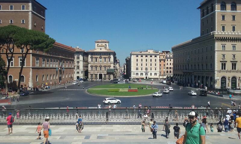 Wilma de Krom in Rome