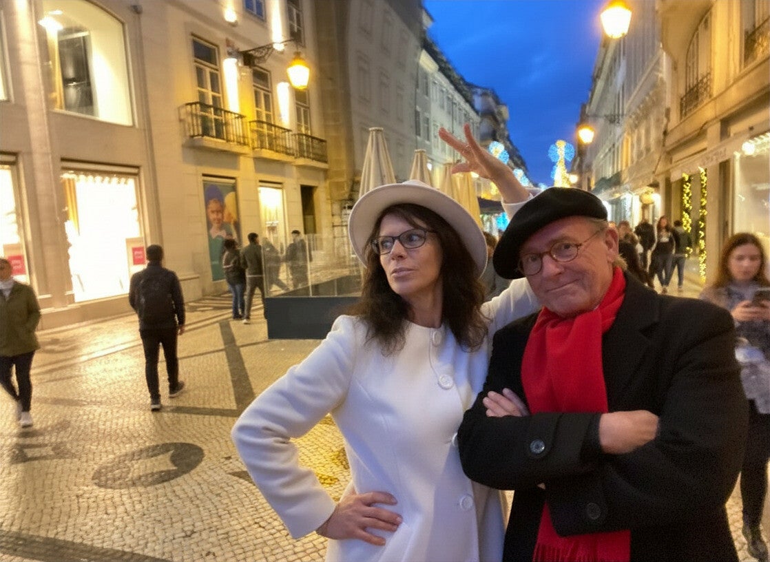 Wilma de Krom in Lissabon