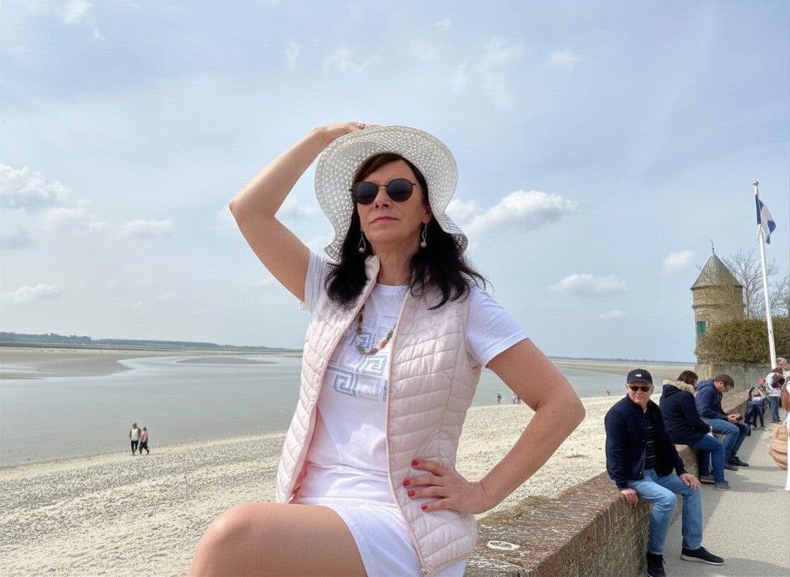 Wilma de Krom aan de Somme