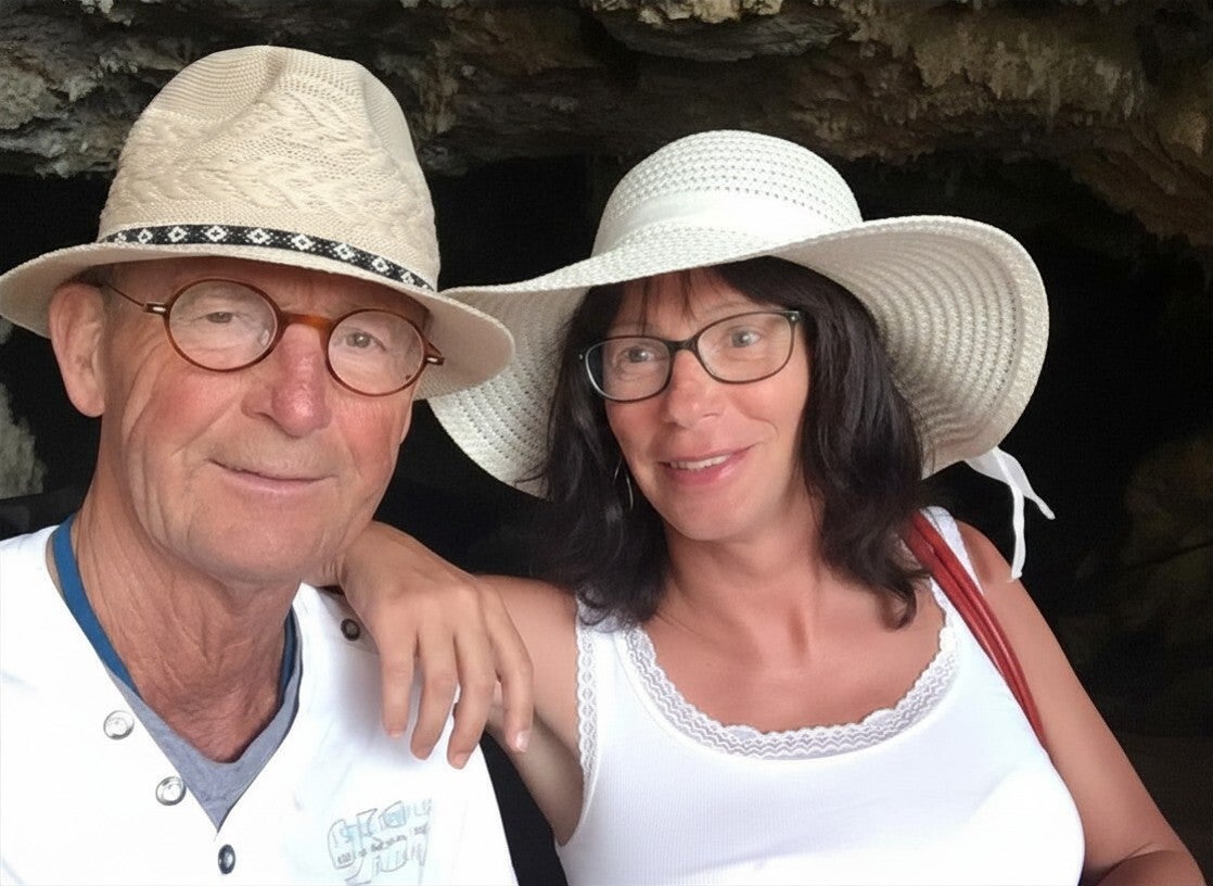 Wilma de Krom op Sardinie
