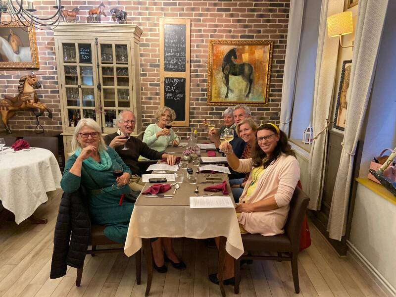 Wilma de Krom aan de Somme