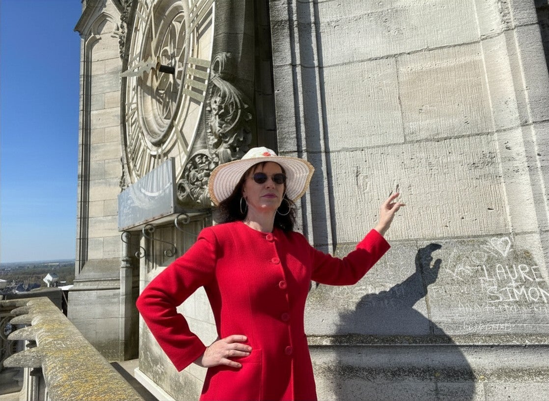 Wilma de Krom aan de Somme