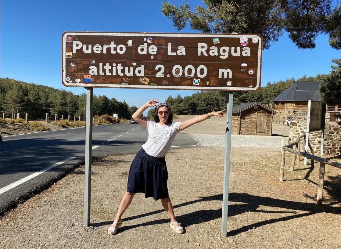 Wilma de Krom in Spanje