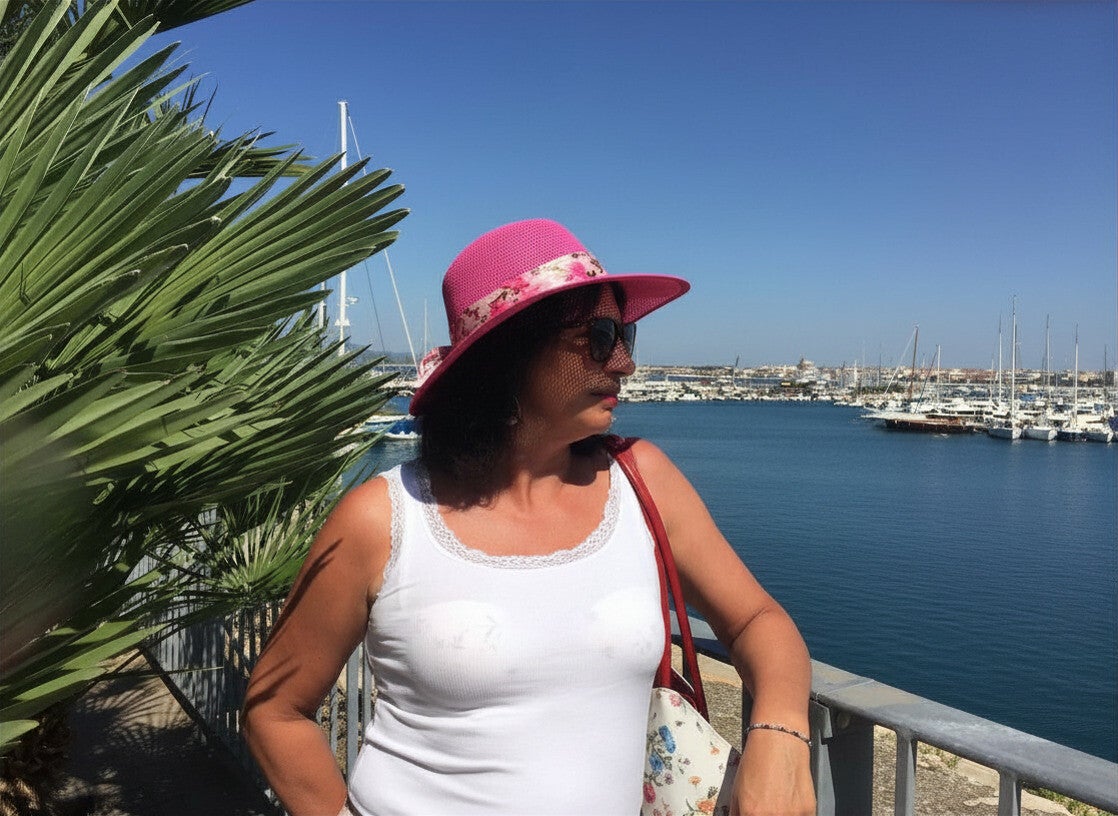 Wilma de Krom op Sardinie