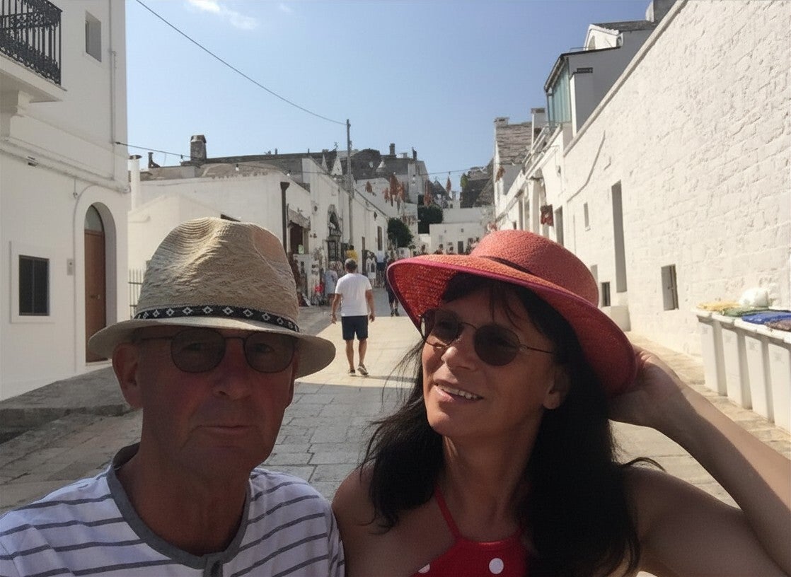 Wilma de Krom in Puglia