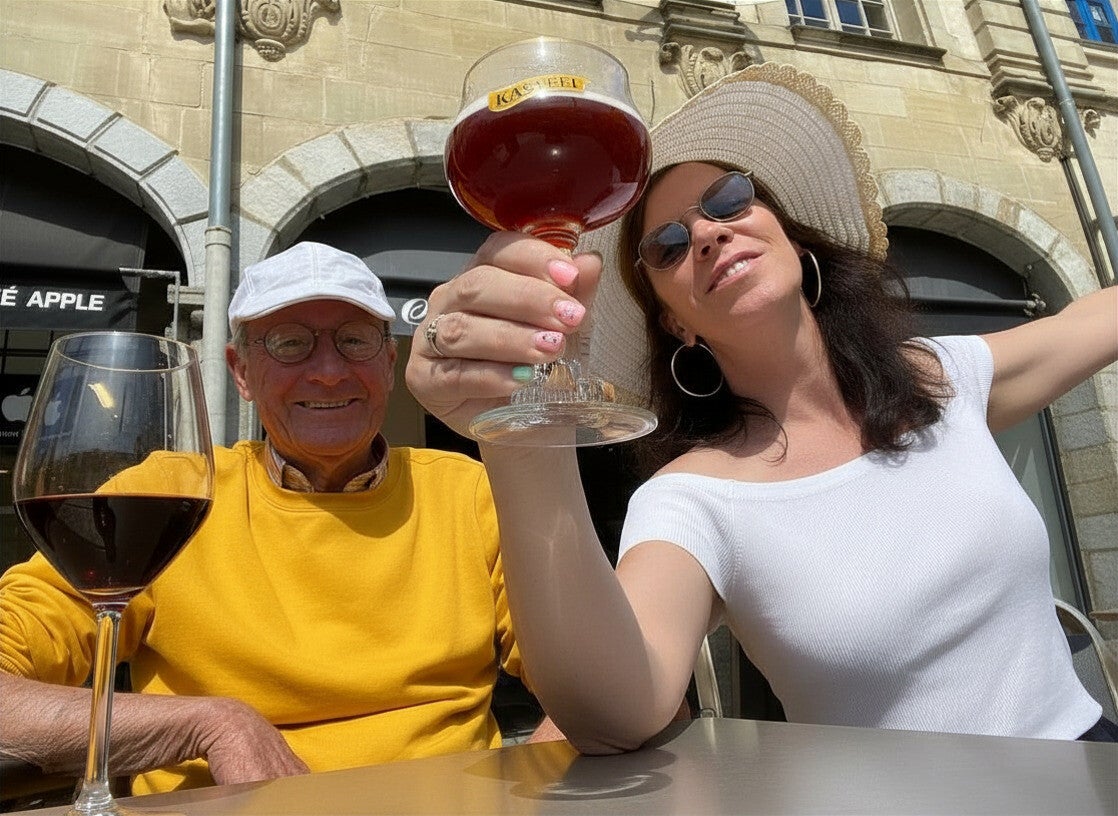 Wilma de Krom aan de Somme