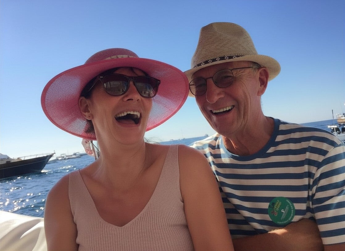Wilma de Krom in Amalfi