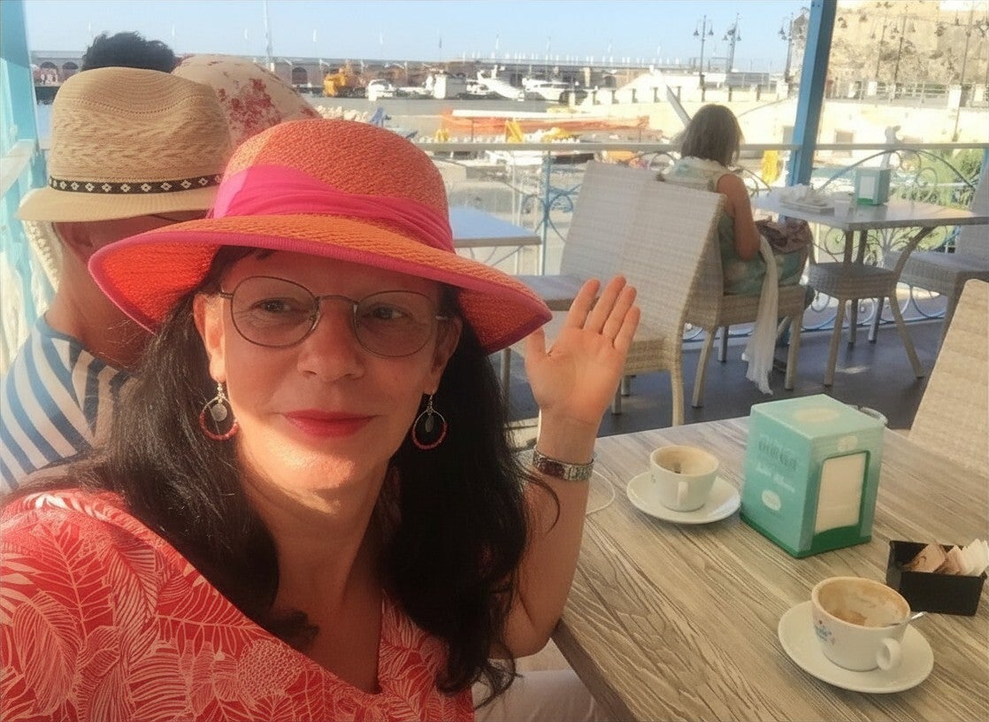 Wilma de Krom in Amalfi