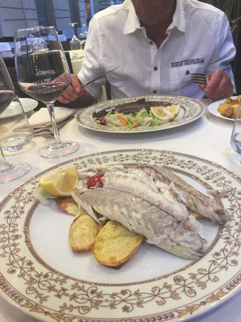 Wilma de Krom in Italie