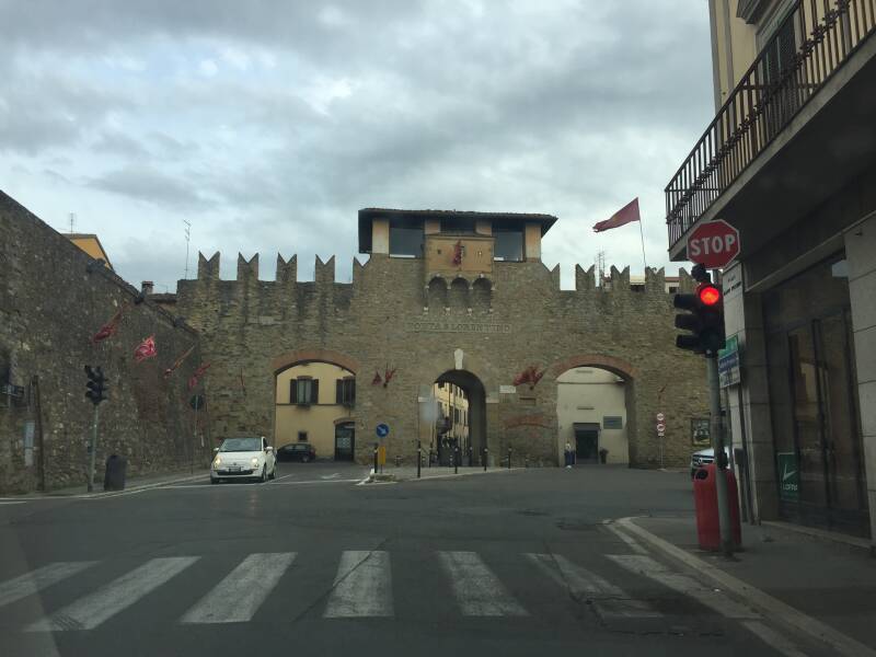 Wilma de Krom in Italie