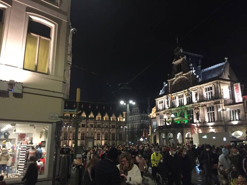 Wilma de Krom in Gent