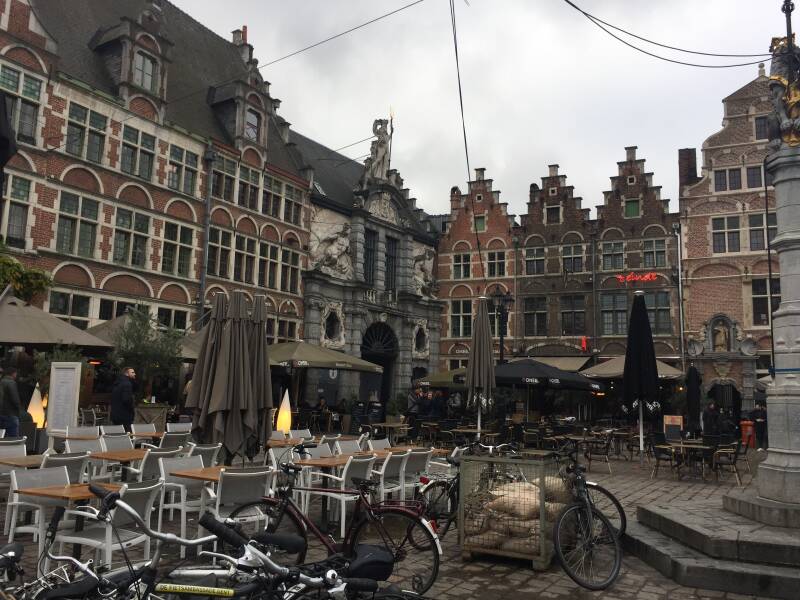 Wilma de Krom in Gent