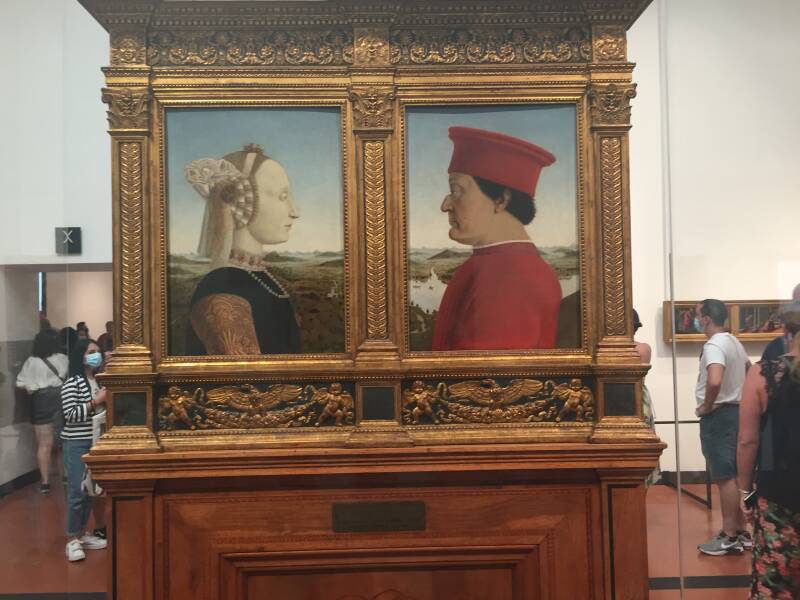 Wilma de Krom in Italie