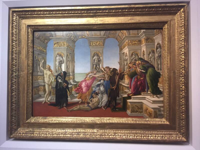Wilma de Krom in Italie