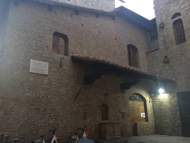 Wilma de Krom in Italie