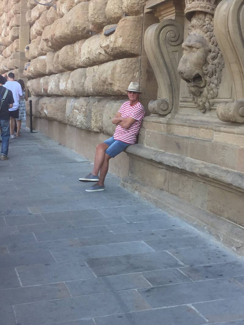 Wilma de Krom in Italie