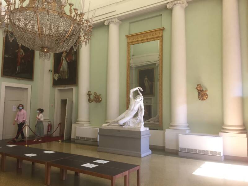 Wilma de Krom in Italie