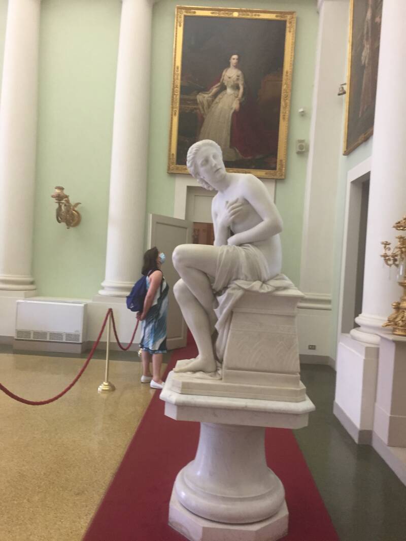 Wilma de Krom in Italie