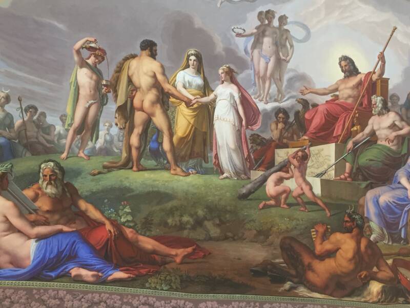 Wilma de Krom in Italie