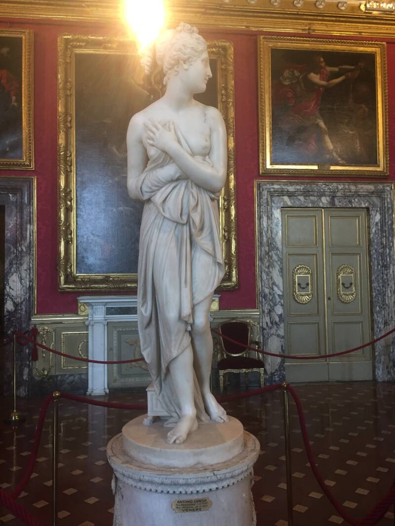 Wilma de Krom in Italie