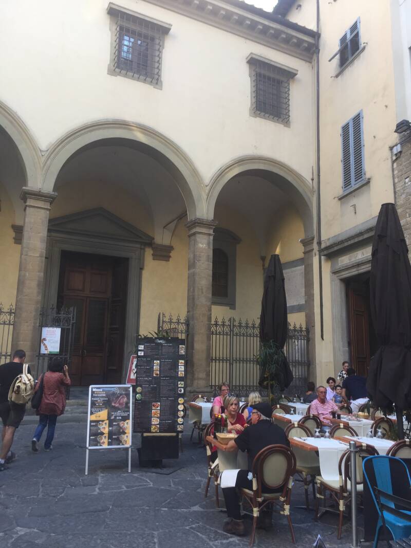 Wilma de Krom in Italie