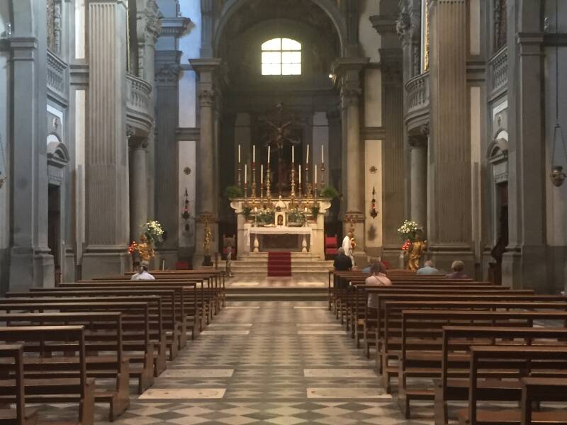 Wilma de Krom in Italie